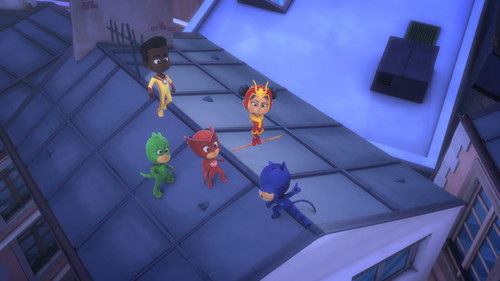 Escena del episodio 2 de la temporada 1 de PJ Masks: Power Heroes