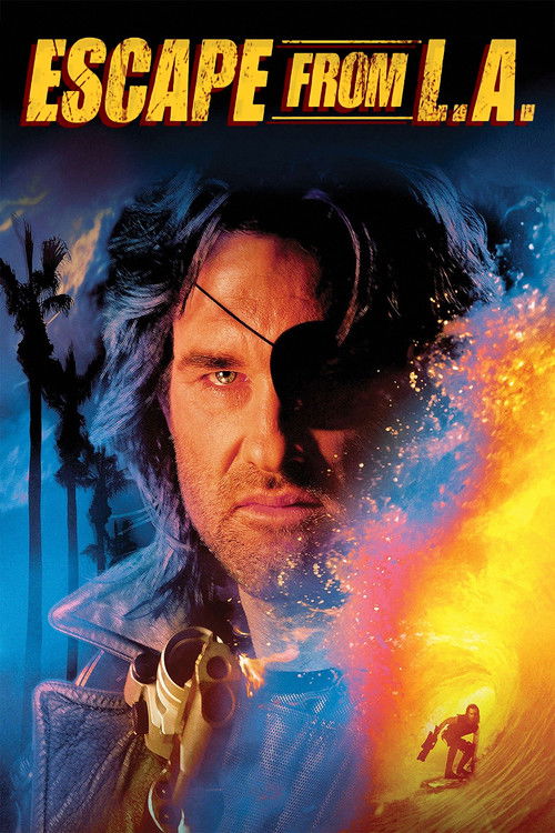 Escape from L.A. poster overlay