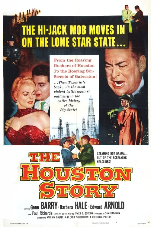 The Houston Story (1956) poster