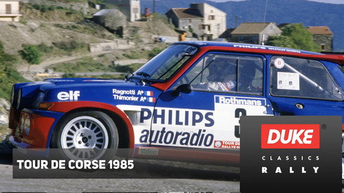 Tour de Corse 1985 Backdrop Blur