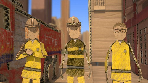 Welcome To Cardboard City - Season 1 Backdrop Blur