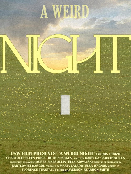 Cartell de A Weird Night