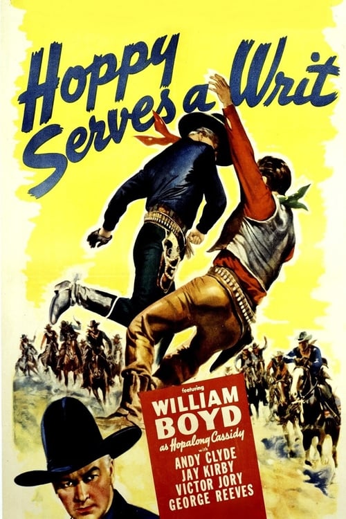 Hoppy Serves a Writ poster