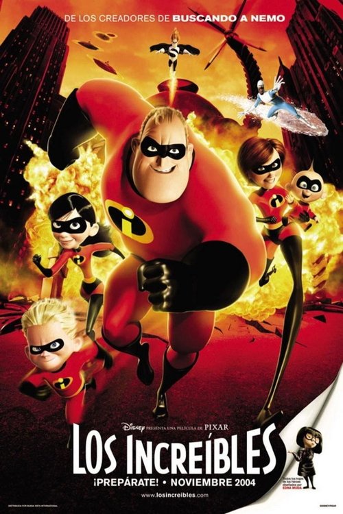 Los Increíbles movie poster player