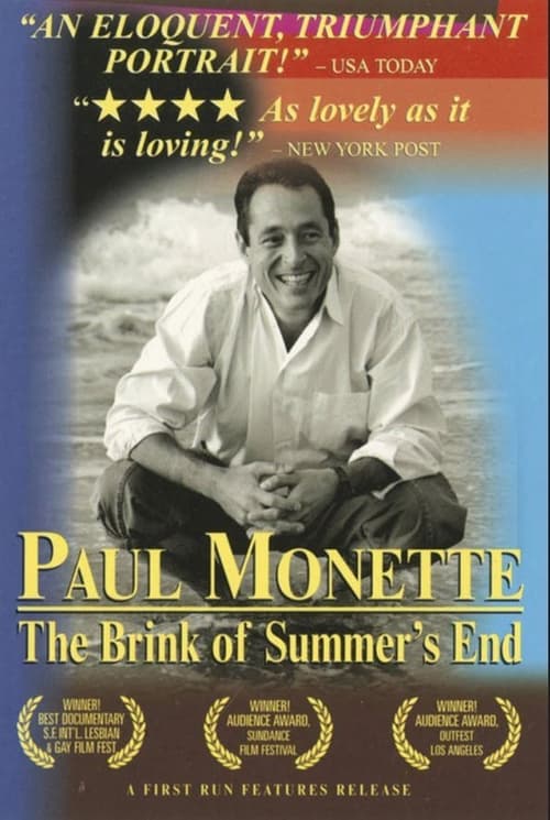 Poster Paul Monette: The Brink of Summer's End 1997
