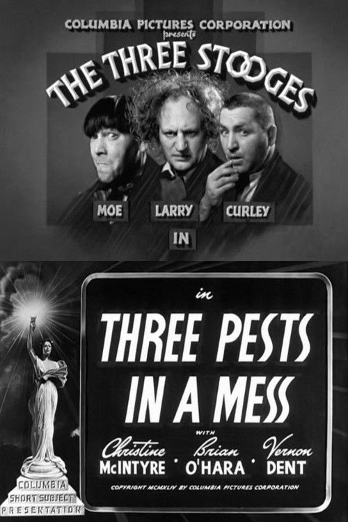 Three Pests in a Mess poster