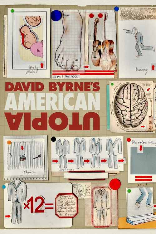 David Byrne's American Utopia poster