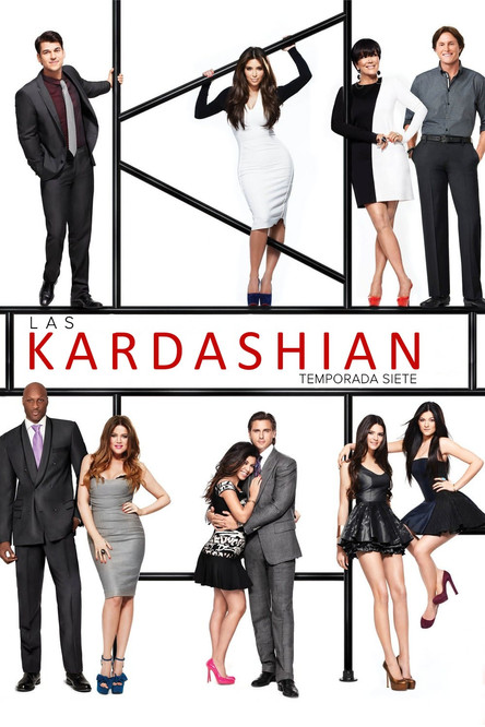Póster de la temporada 7 de la serie Las Kardashian