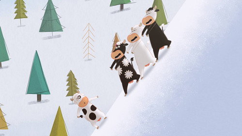 Le Quatuor à cornes : Là-haut sur la montagne