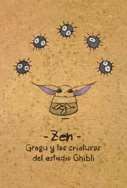 Zen - Grogu and Dust Bunnies poster