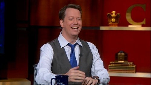 Escena del episodio 30 de la temporada 9 de la serie The Colbert Report