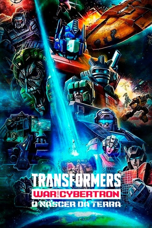Poster da série Transformers: War for Cybertron: O Nascer da Terra