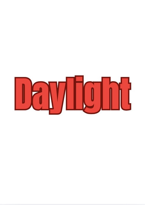 Poster zu Daylight: A Twilight story