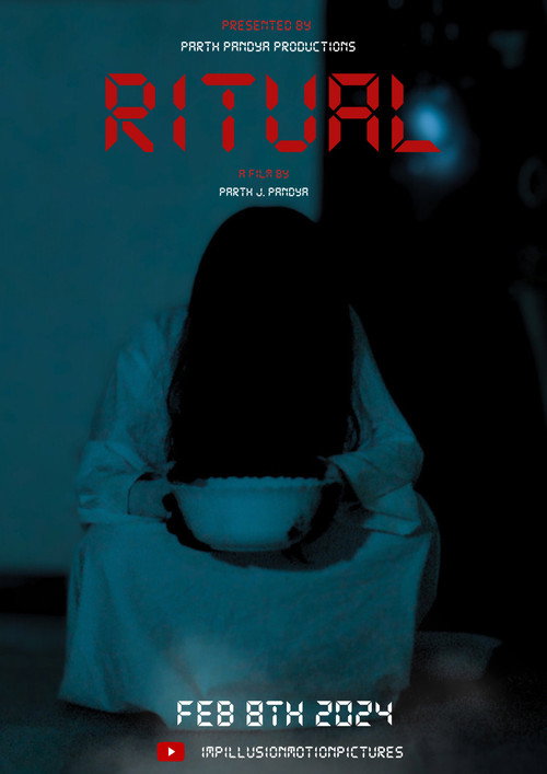 Official movie poster for Ritual (2024), a horror drama film