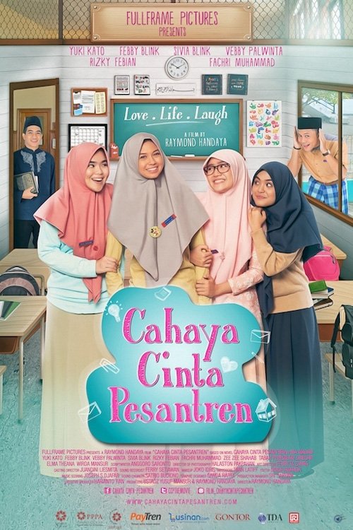 Cahaya Cinta Pesantren movie poster player