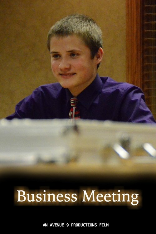 Business Meeting movie poster player