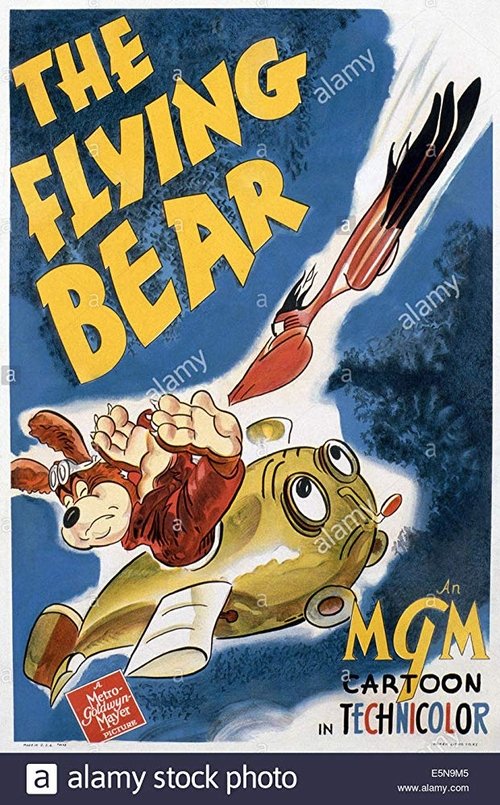 The Flying Bear movie poster player
