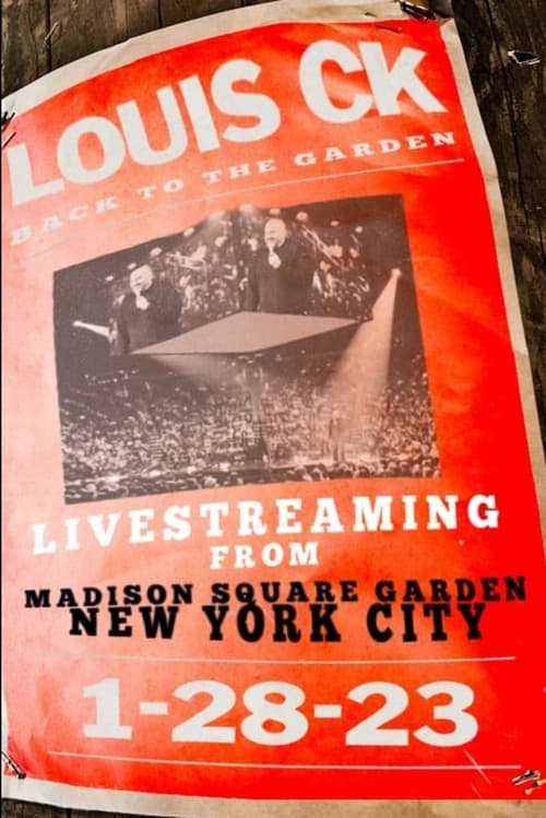 EN ▎ Louis C.K. : Back to the Garden