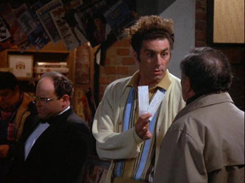 Seinfeld S04E09 — The Opera episode still