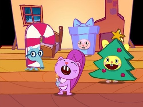 Escena del episodio 10 de la temporada 2 de la serie Happy Tree Friends