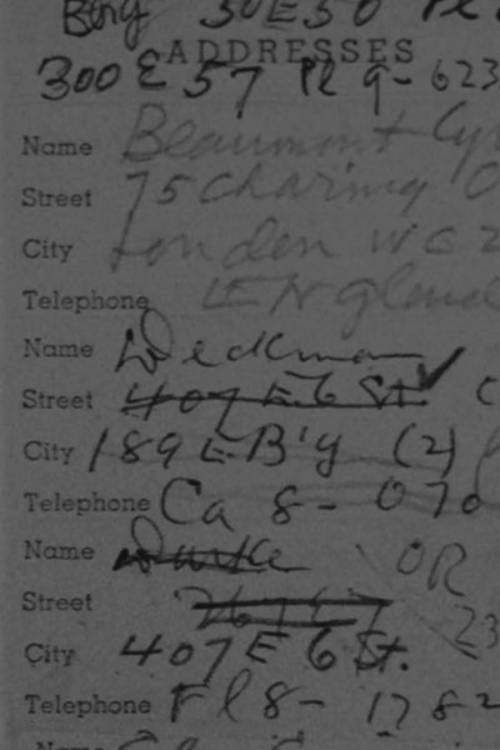 The Address Book