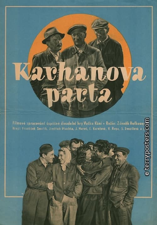 Karhanova parta (1951) poster