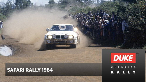 Safari Rally 1984 Backdrop Blur