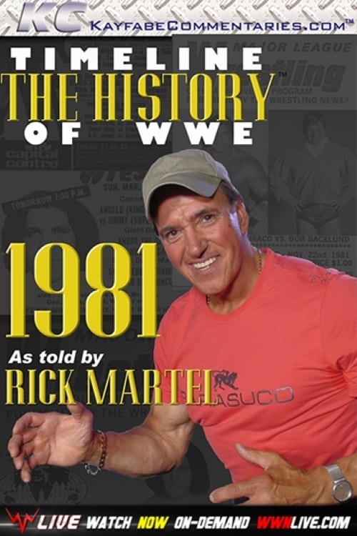 Poster Timeline: The History of WWE – 1981 – As Told By Rick Martel 2014