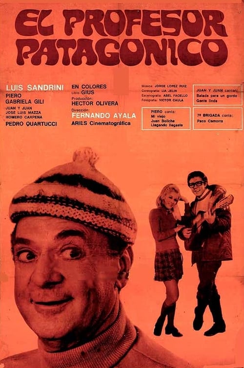 Poster El Profesor Patagónico 1970