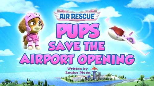 Pups Save the Airport Opening