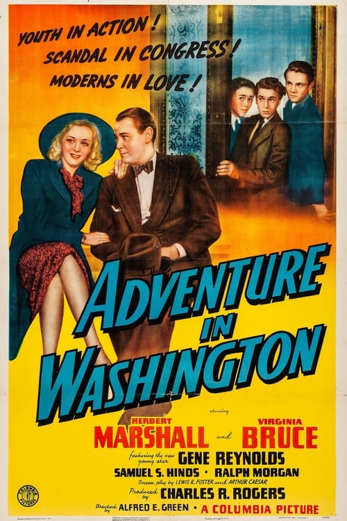 Adventure in Washington (1941) poster
