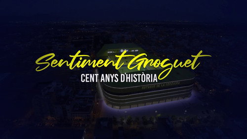 Sentiment groguet. Cent anys d'història Backdrop Blur
