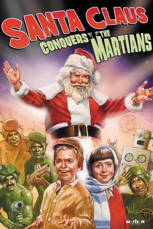 Grootschalige poster van Santa Claus Conquers the Martians