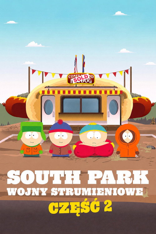 Plakat: Miasteczko South Park. Wojny strumieniowe - część 2