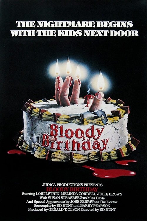 Bloody Birthday poster