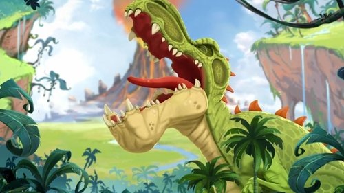 Escena del episodio 17 de la temporada 1 de la serie Gigantosaurus