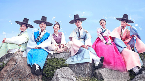 Flower Crew: Joseon Marriage Agency backdrop