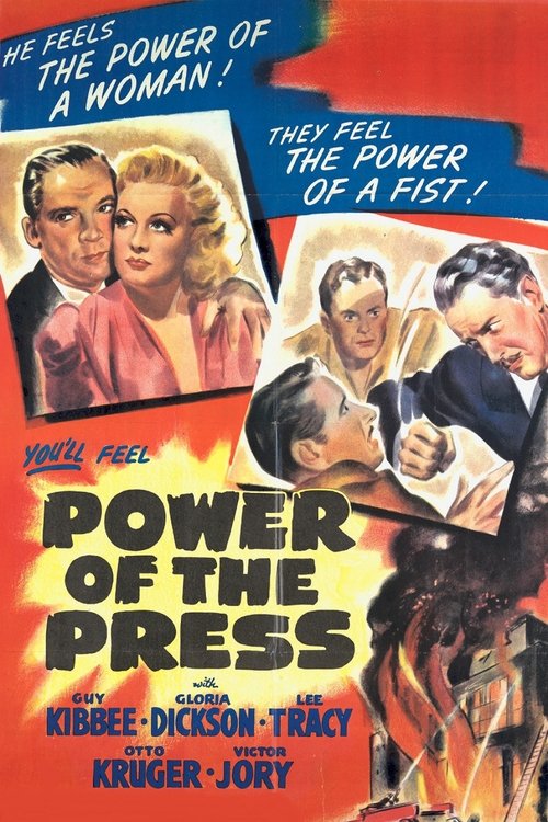 Power of the Press movie poster player