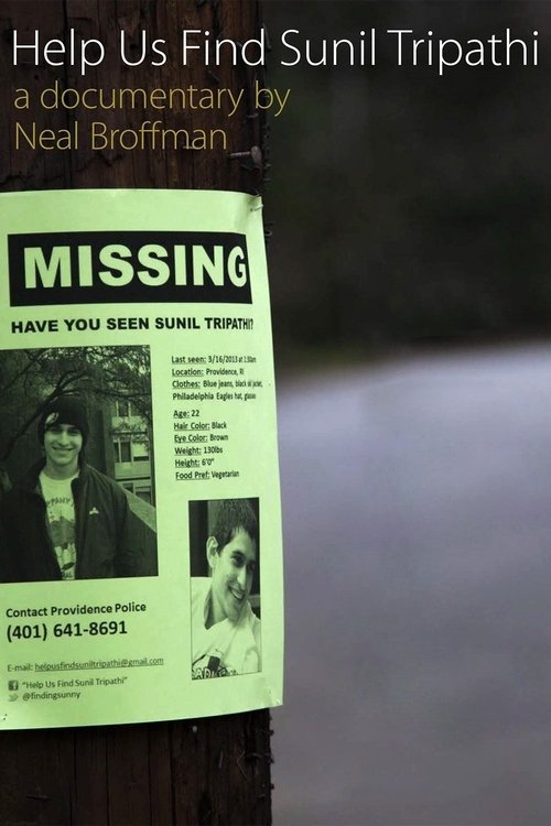 Help Us Find Sunil Tripathi poster