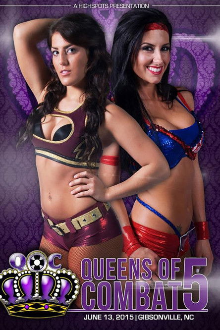Queens Of Combat 5 movie poster player