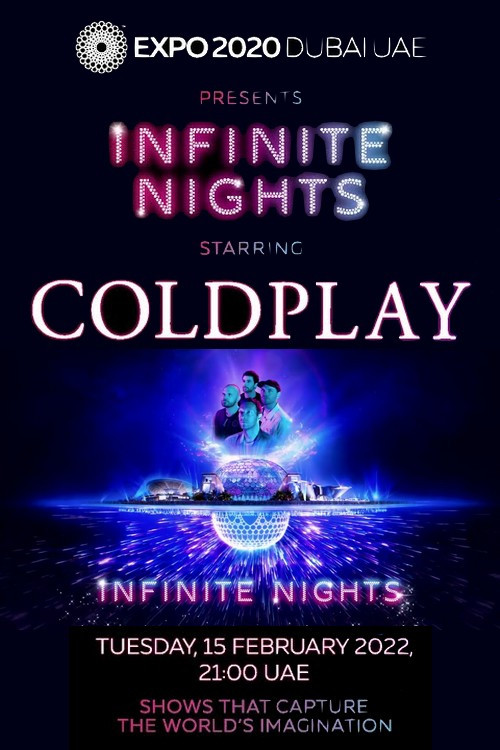 Coldplay Live at Expo 2020 Dubai