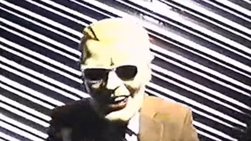 Max Headroom Pirating Incident Backdrop Blur