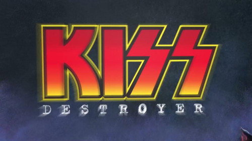Kiss - Destroyer 45. Anniversary Backdrop Blur
