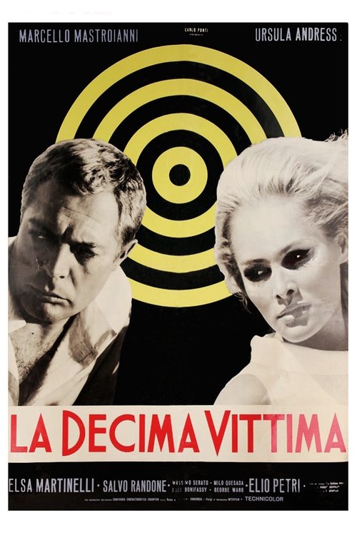 La decima vittima movie poster player