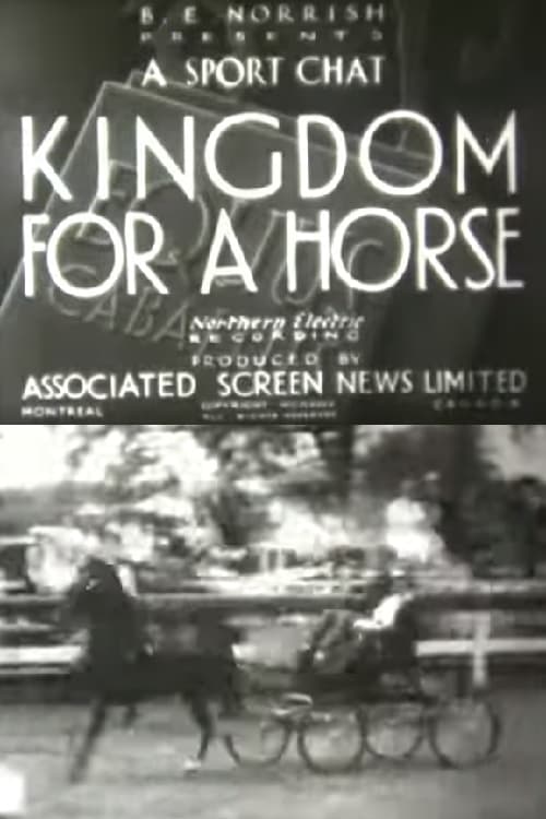 Kingdom for a Horse Movie Poster Image