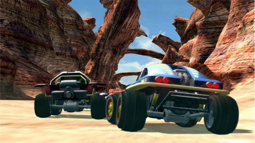 backdrop LEGO Racers 4D