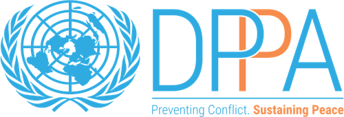 Logo United Nations Department of Political and Peacebuilding Affairs