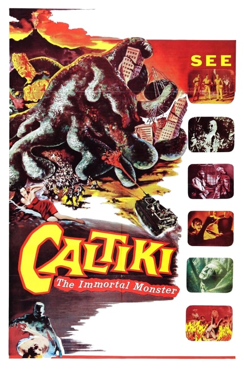 Largescale poster for Caltiki, the Immortal Monster