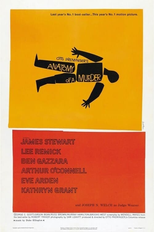 Anatomy of a Murder poster