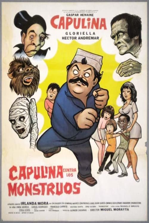 Capulina contra los monstruos (1974) poster